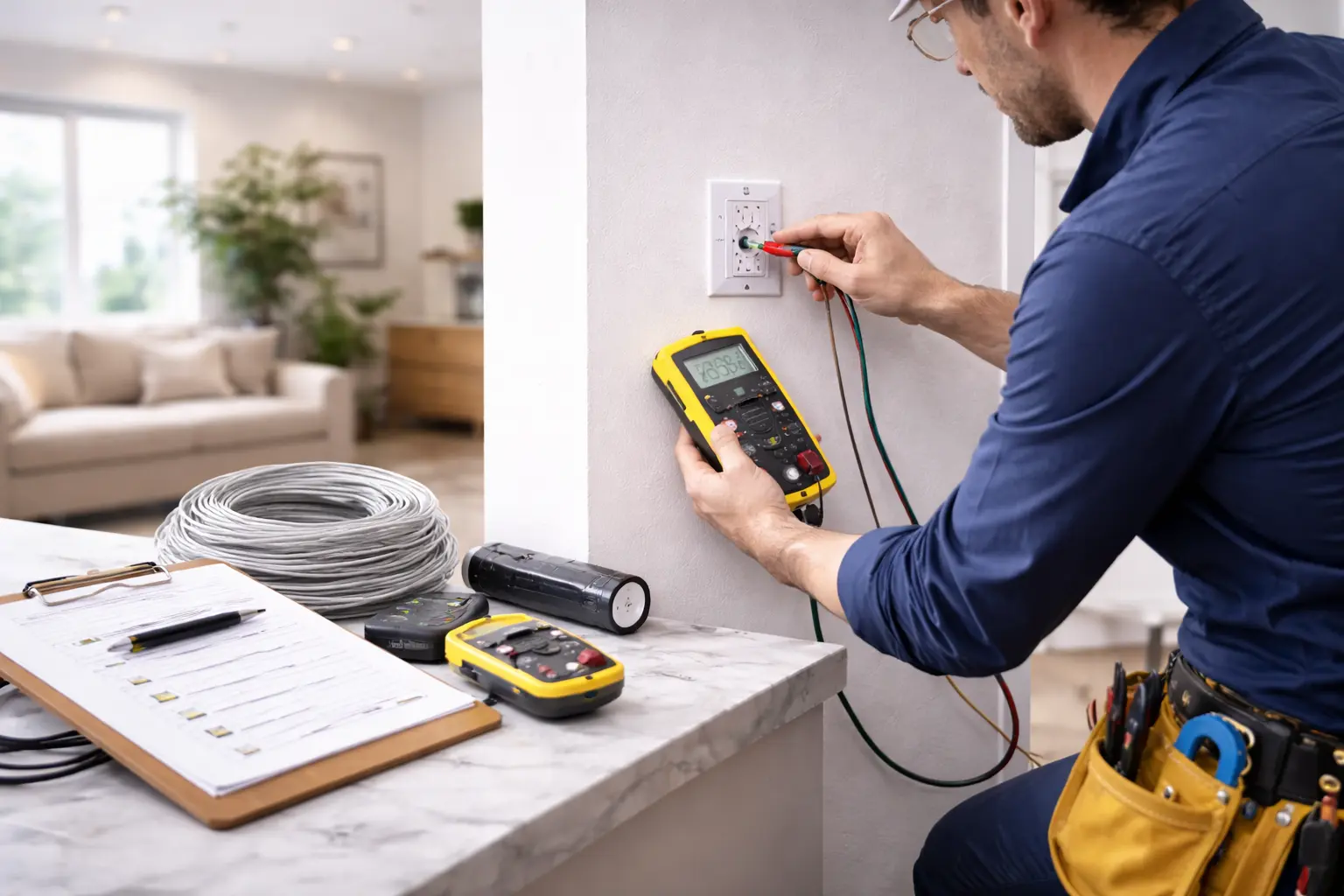 Revisión eléctrica domiciliaria