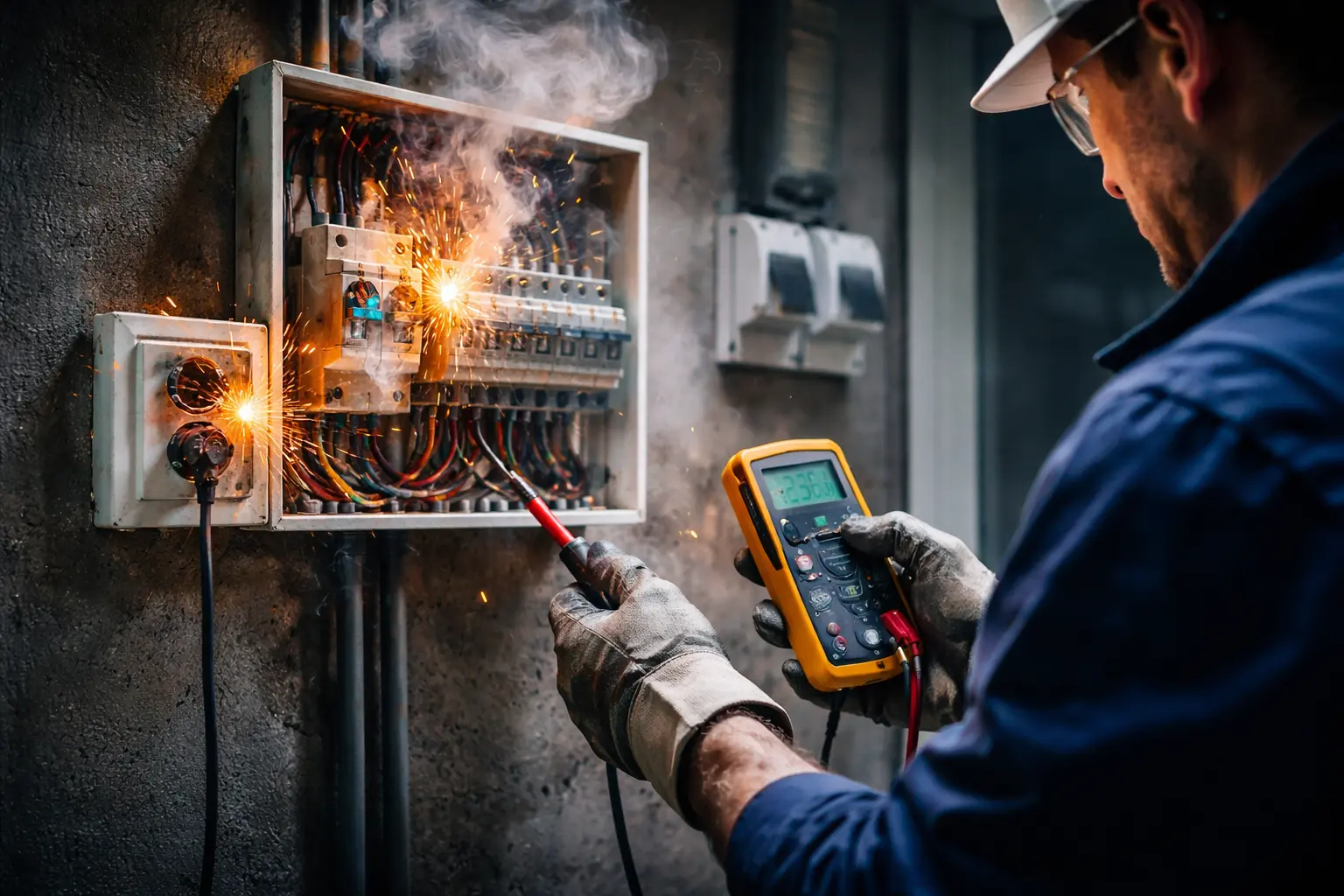 Cortocircuitos y fallas eléctricas