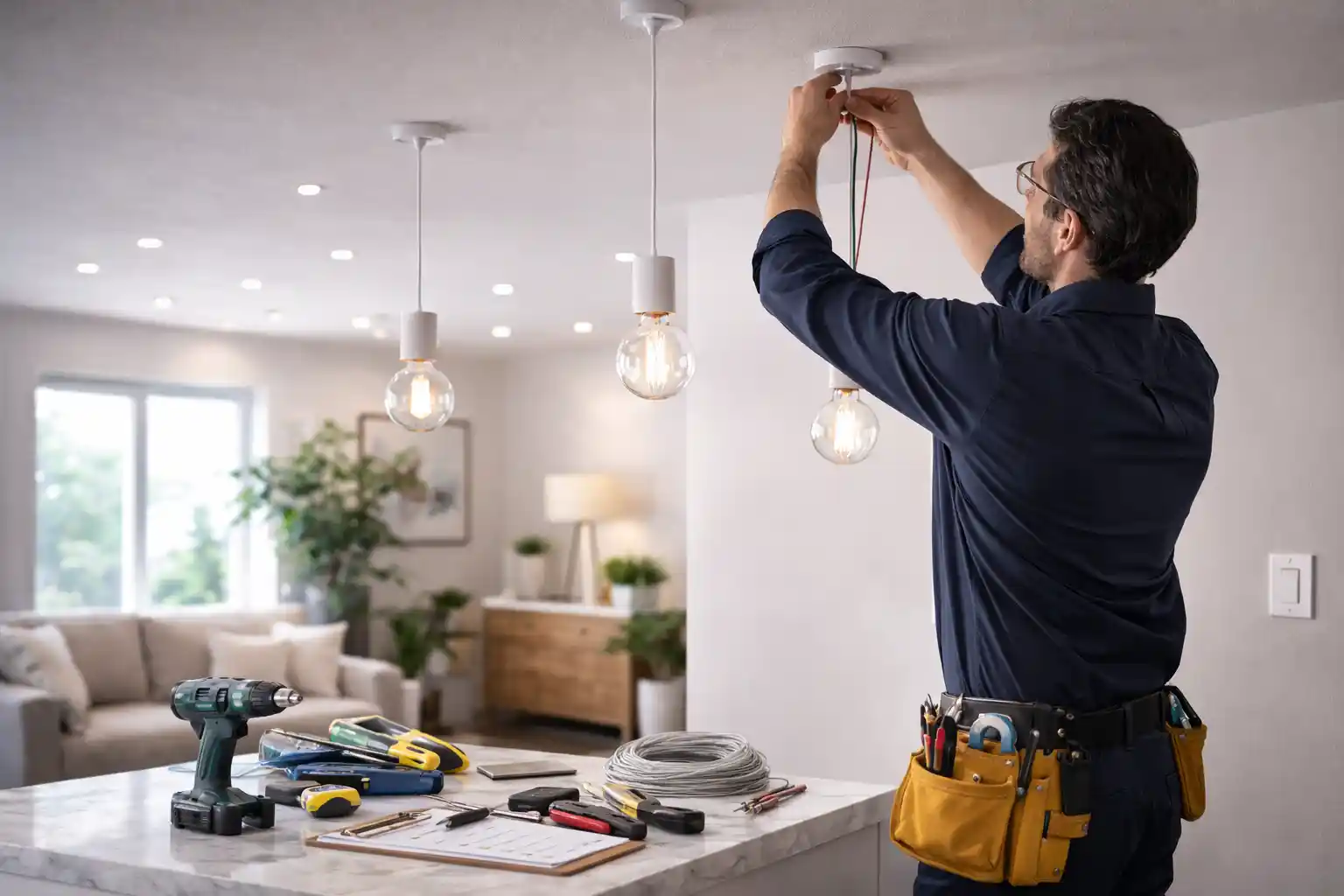 Instalación de iluminación LED